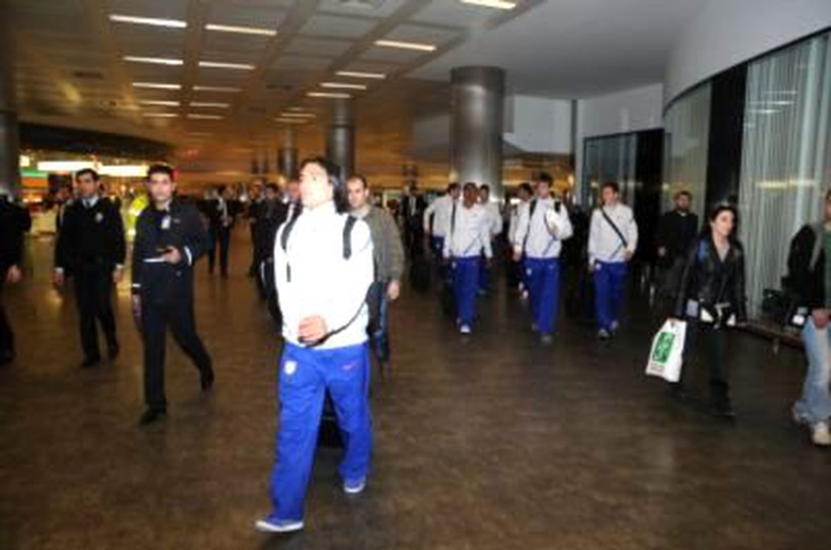 Atletico Madrid İstanbul\'a Geldi