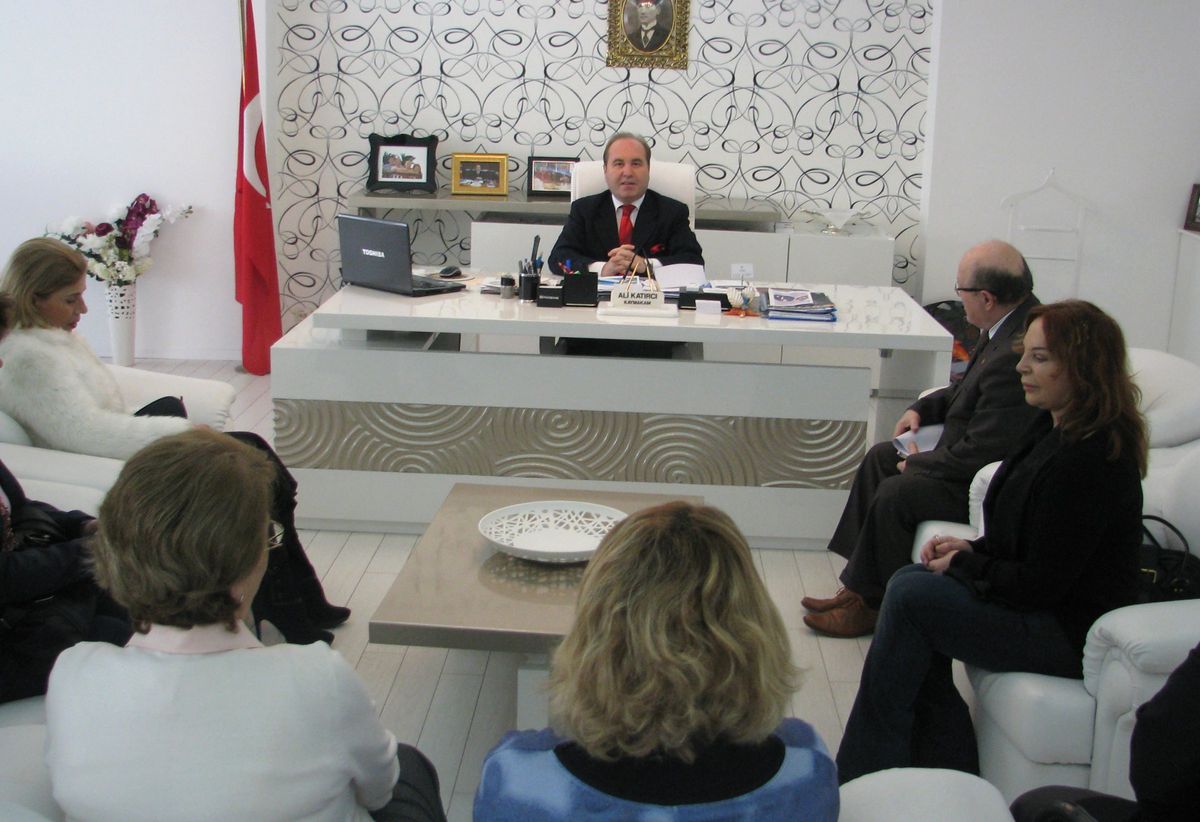 Bafra Musiki Cemiyeti'nden Kaymakam Katırcı'ya Ziyaret