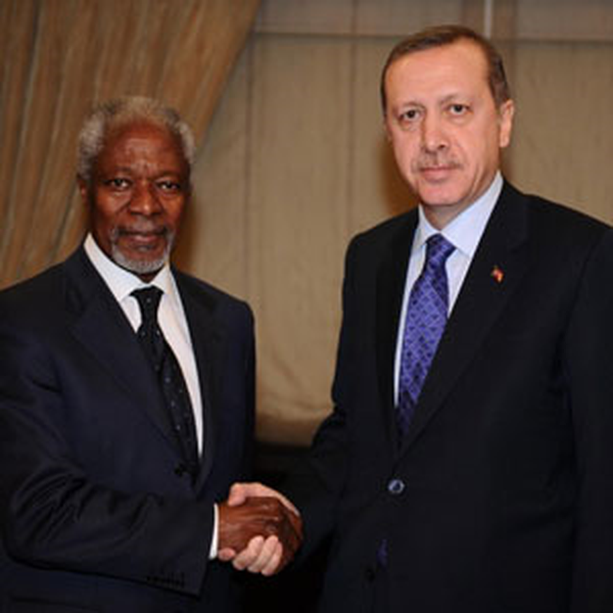 BM ve Arap Birliği\'nin Suriye Özel Temsilcisi Annan, Ankara\'ya Geldi