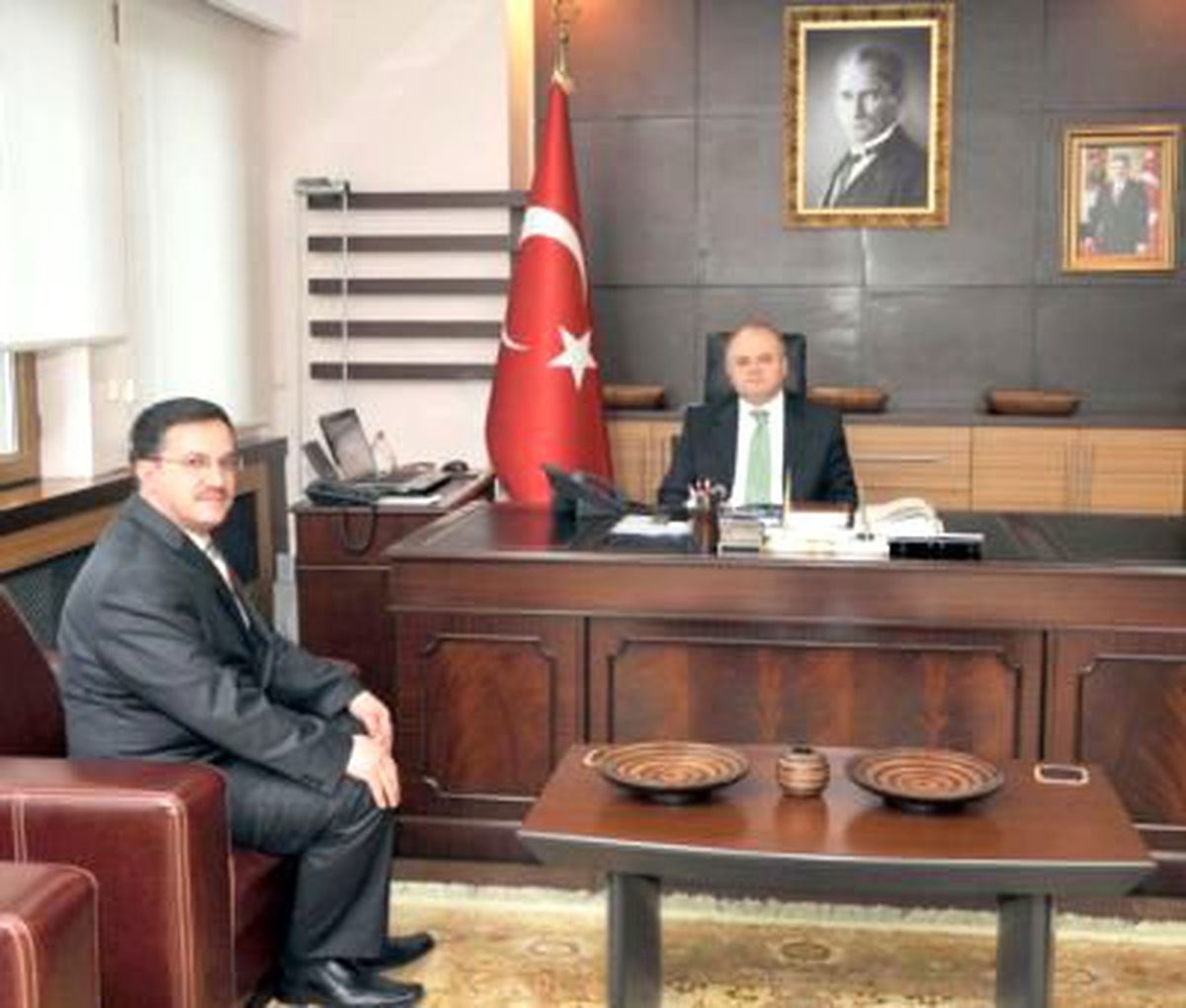 İşkur Müdürü Kahraman Vali Çakacak\'ı Ziyaret Etti