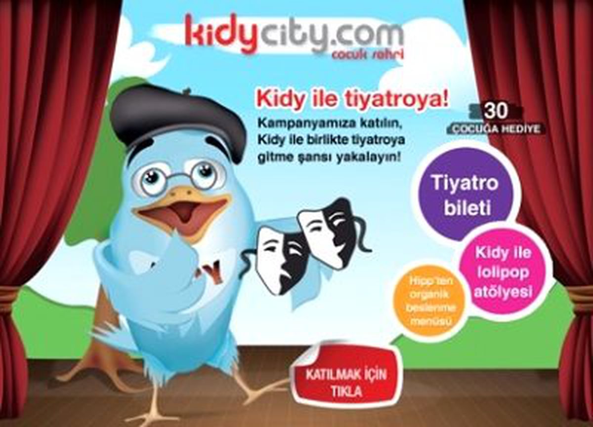 Kidy ile Tiyatroya Gitmek İçin Son 3 Gün!