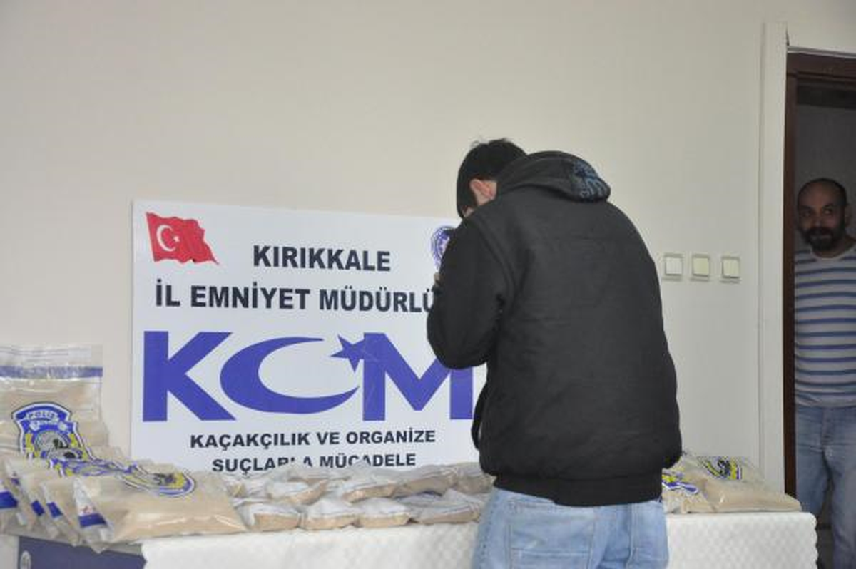 Kırıkkale\'de 40 Kilo Eroin Ele Geçirildi