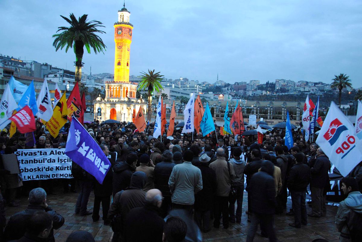 \'Sivas Davası\'nın Düşmesi Protesto Edildi