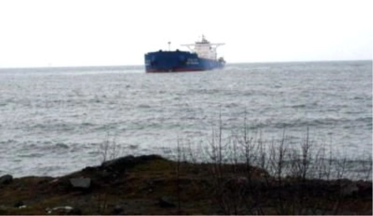 Zonguldak\'ta Kömür Yüklü Gemi Karaya Oturdu