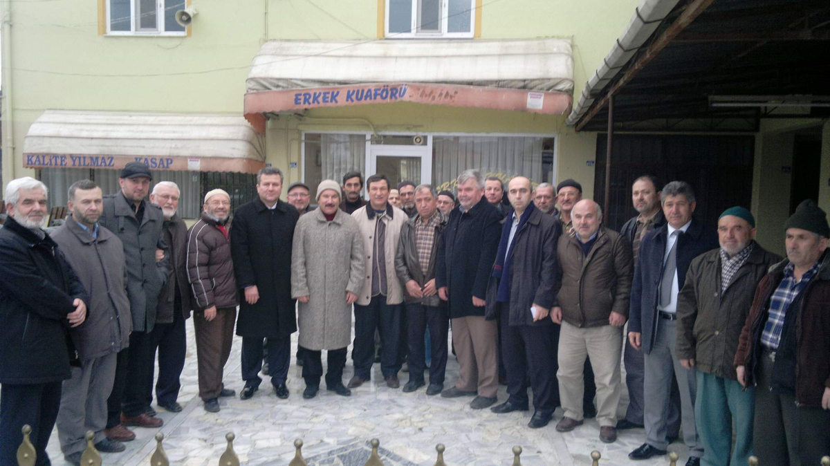 Başkan Nevzat Doğan Sabah Namazında Vatandaşla Buluşmaya Devam Ediyor