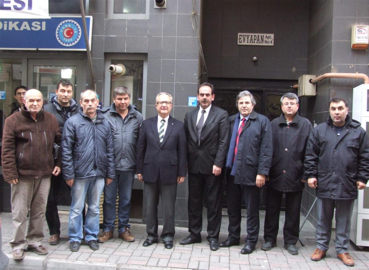 Başkan Pekel\'den Bor İşçilerine Destek