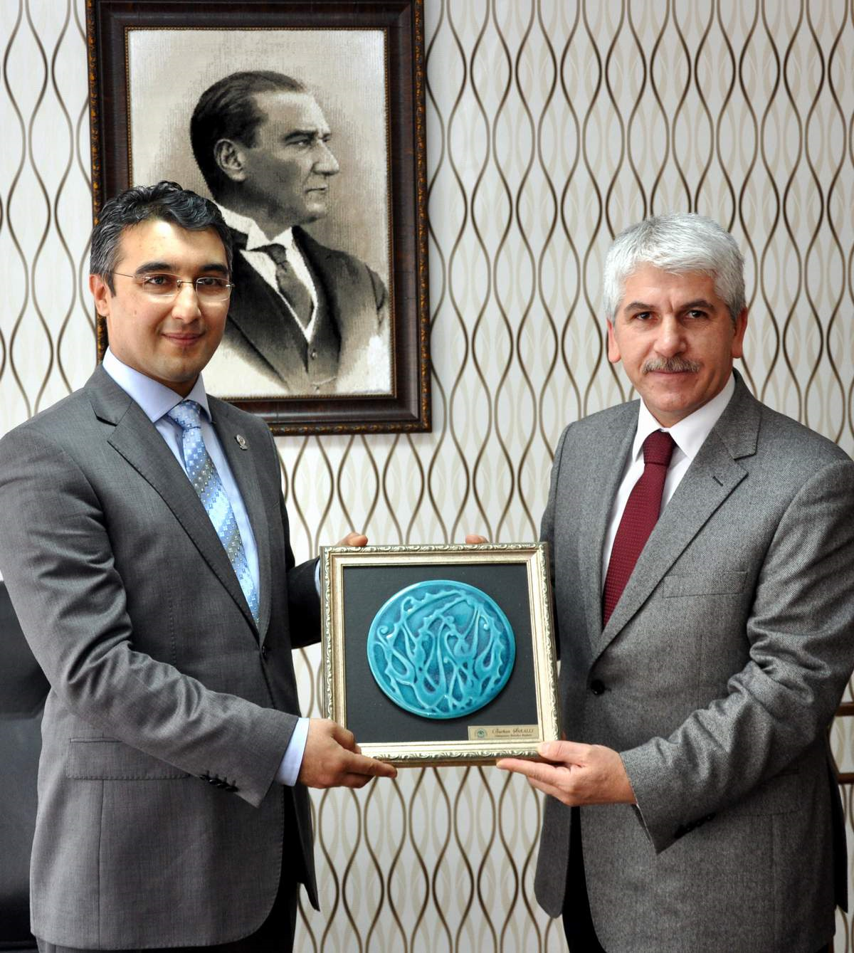 Başkan Sakallı, Gençlik Spor İl Müdürü Aksoy\'u Ziyaret Etti