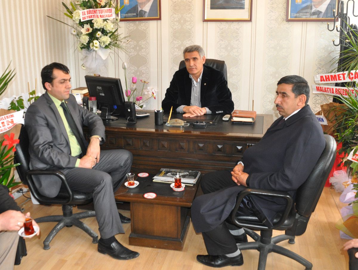 Birlik Üreticileri, AK Parti Malatya Merkez İlçe Başkanı Güder\'i Ziyaret Etti