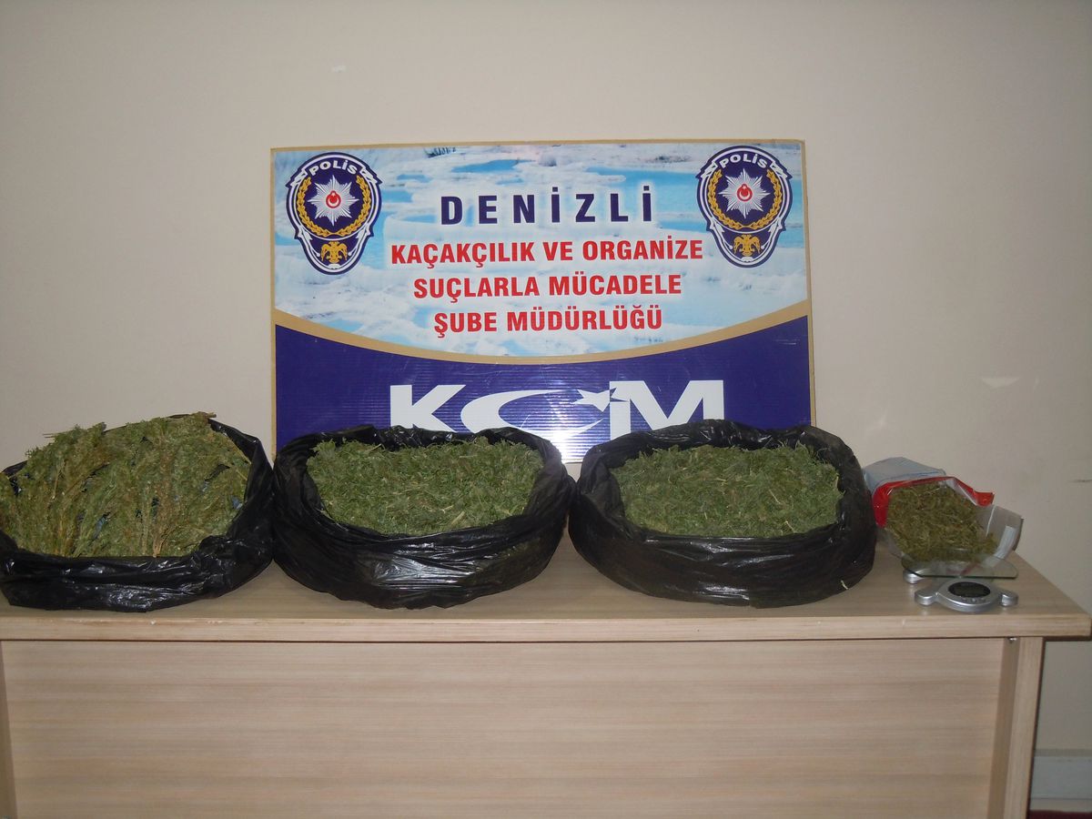 Denizli\'de Uyuşturucu Operasyonu