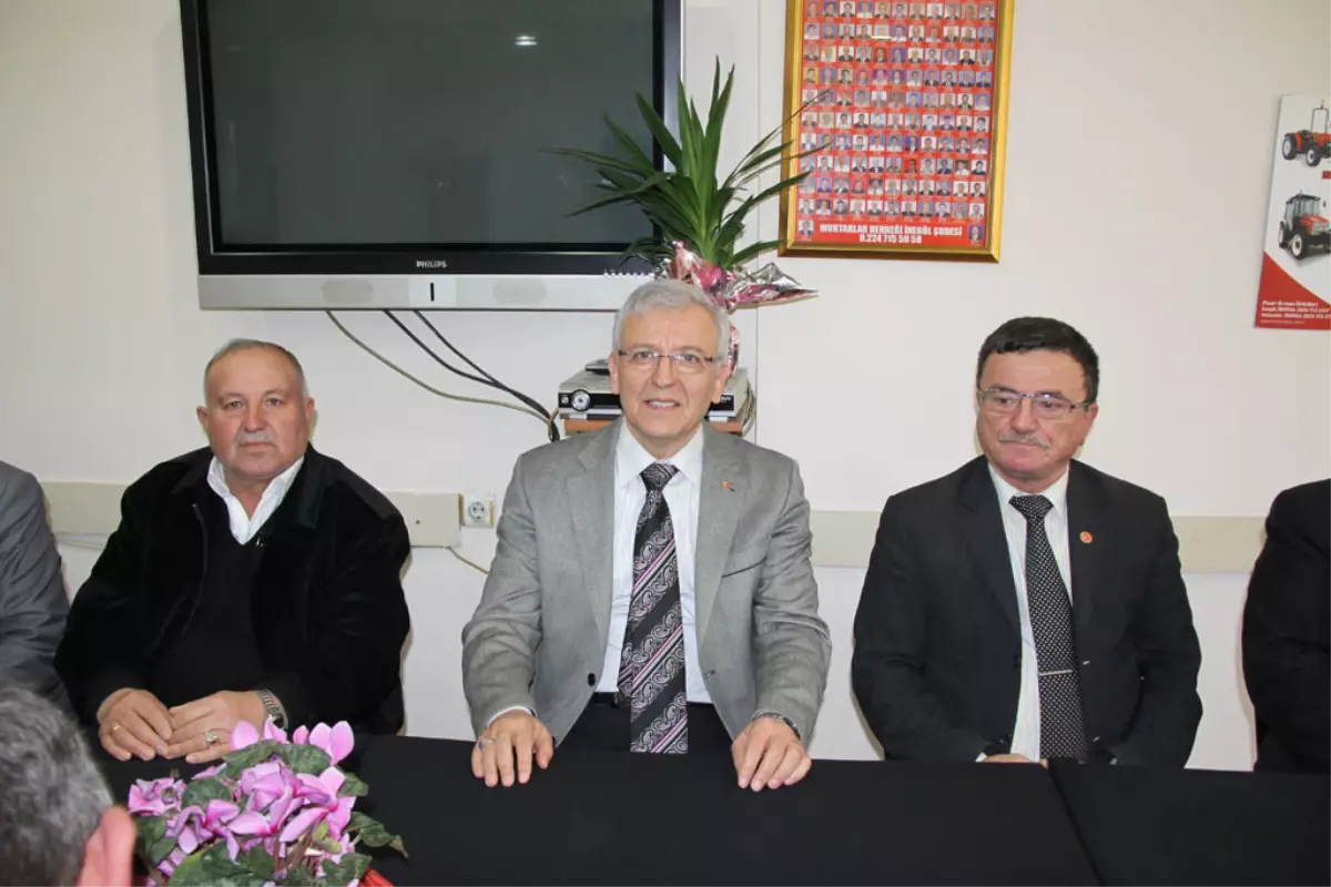 Kaymakam İnci'den Muhtarlara Ziyaret