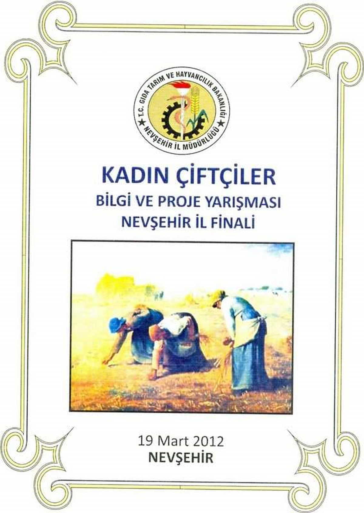 Nevşehir\'de Kadın Çiftçiler Yarışacak