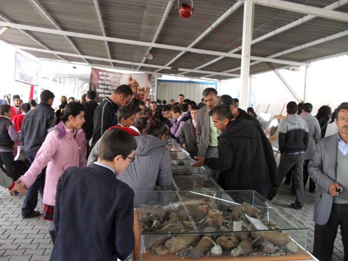 Öğrenciler Çanakkale Çadırını Gezdi