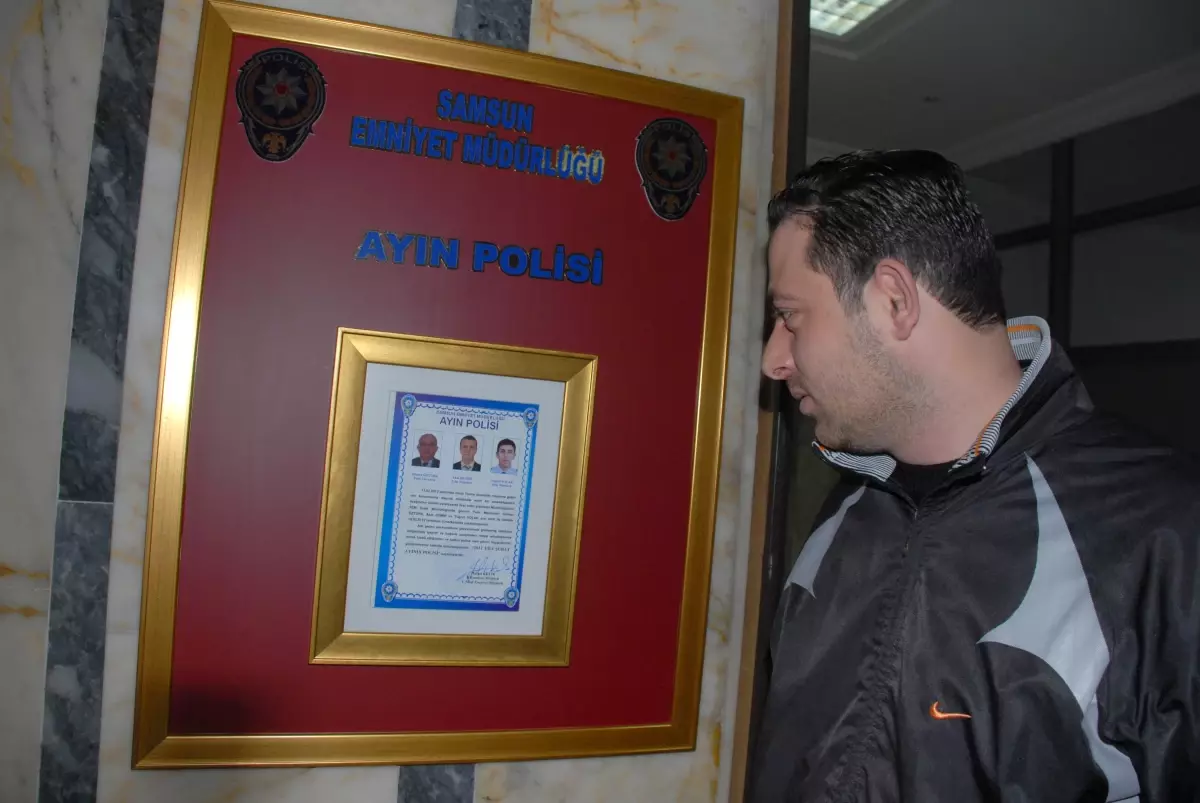 Polisi Vuranı Yakalayanlar Ayın Polisi Seçildi