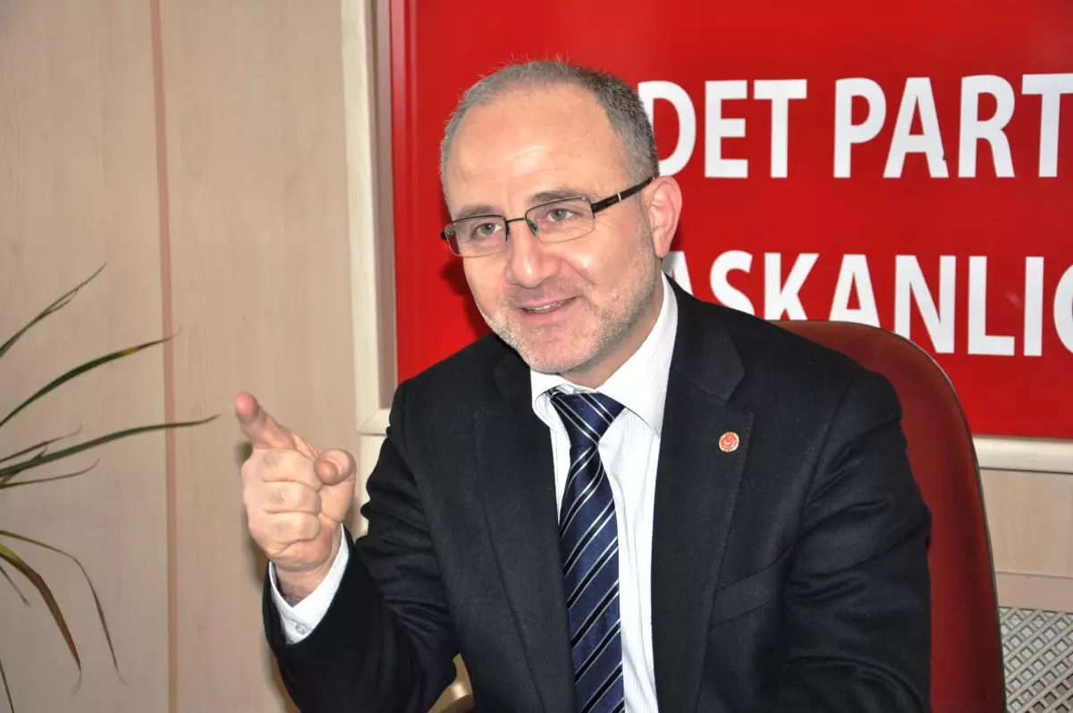 Saadet Partisi Genel Başkanı Kamalak Zonguldak'a Gelecek
