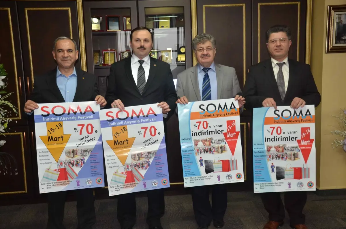 Soma Alışveriş Festivali Başlıyor