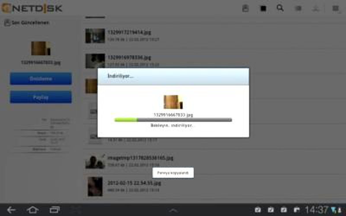 Ttnet\'ten, Netdisk Mobil\'le Dosyaları Cep ve Tablette Depolama Olanağı