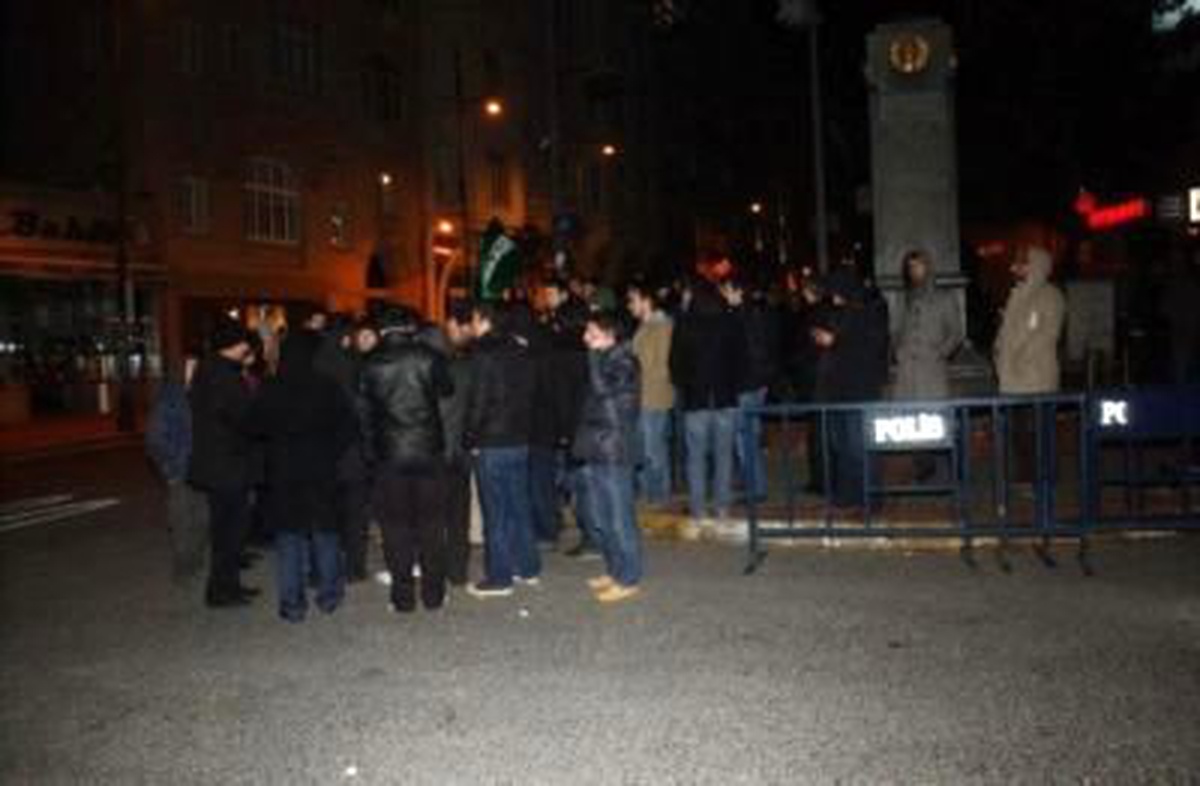 Türk Gazeteciler İçin Suriye Konsolosluğu Önünde Eylem