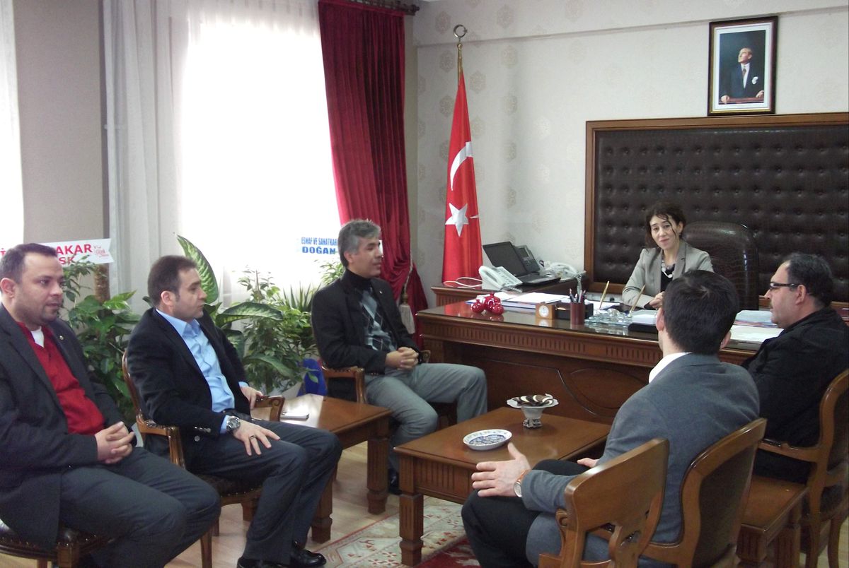 Aksaray Müsiad\'dan Milli Eğitim Müdürüne Ziyaret