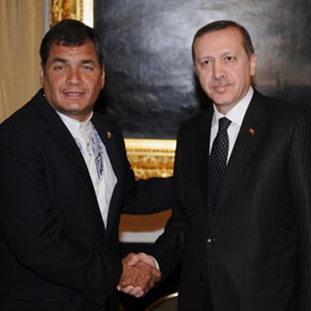 Başbakan Erdoğan, Ekvador Cumhurbaşkanı Correa ile Görüştü