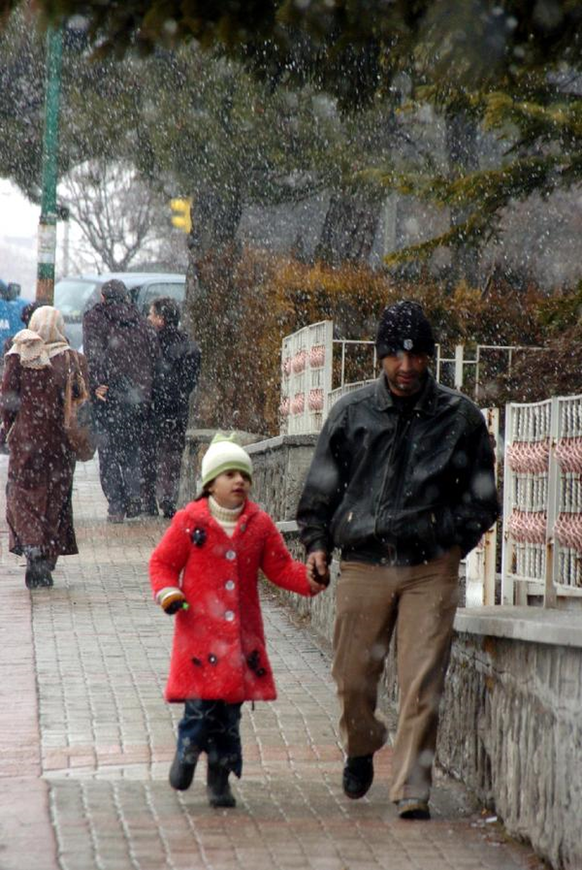 Bolu'ya Lapa Lapa Kar Yağdı