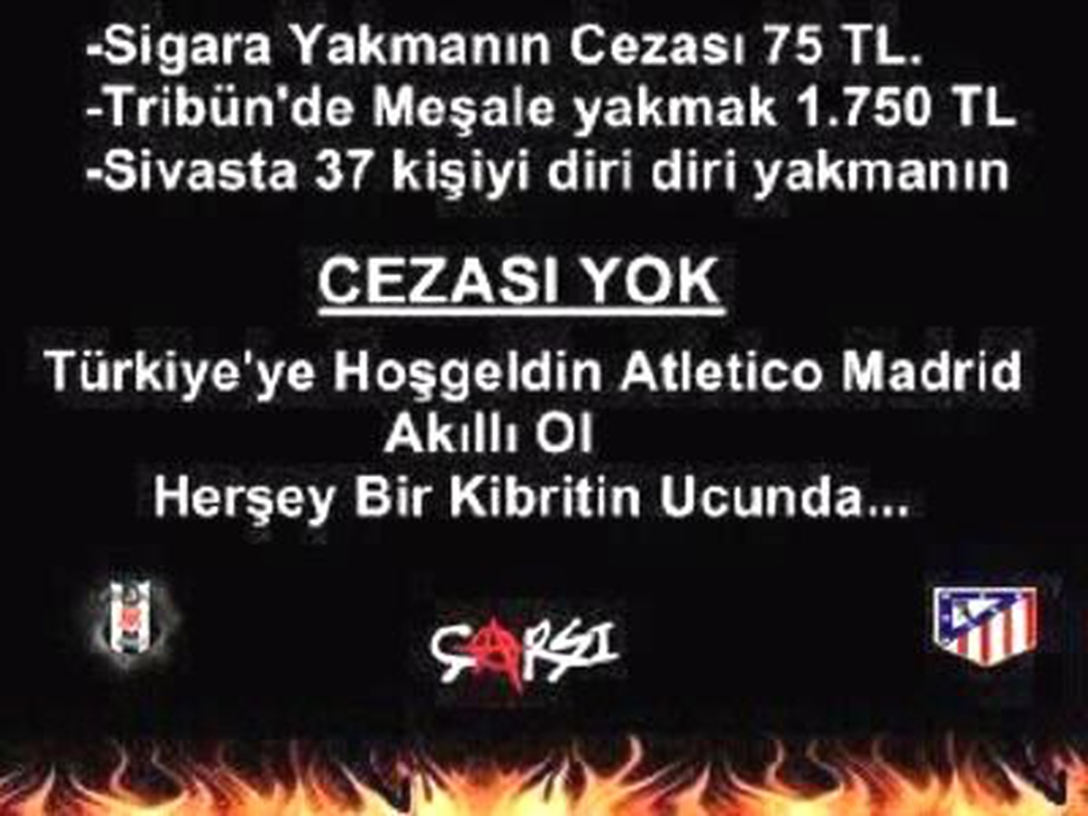 Çarşı\'dan Olay Yaratacak Afiş!