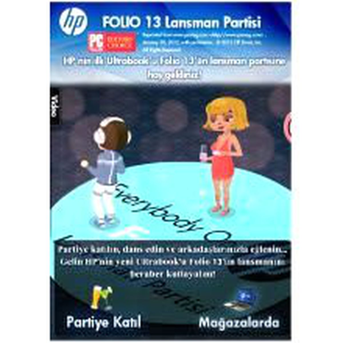 Hp, İlk Ultrabook\'unu Facebook\'da Kutluyor!