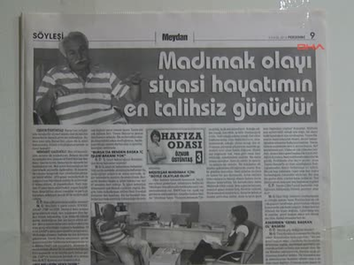 İçişleri Eski Bakanı Gazioğlu Süreç Başlarsa Konuşacağım