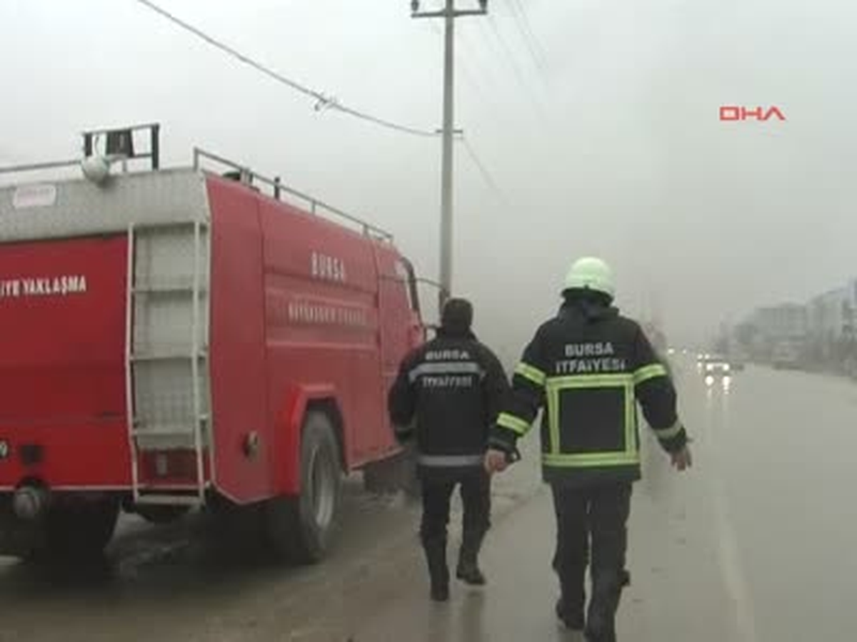 İmalathanede Ağlatan Yangın
