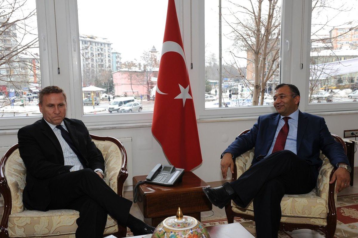 Macaristan Başkonsolosu Gabor Kiss Kütahya\'da
