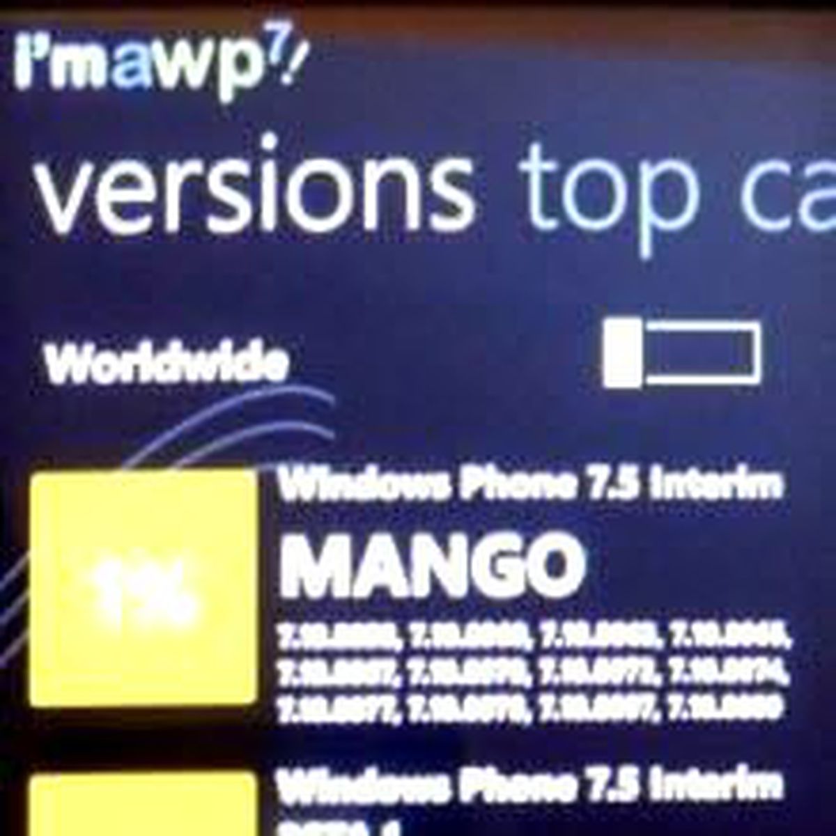 Microsoft, Windows 8\'de Wp7\'yi mi Deniyor?