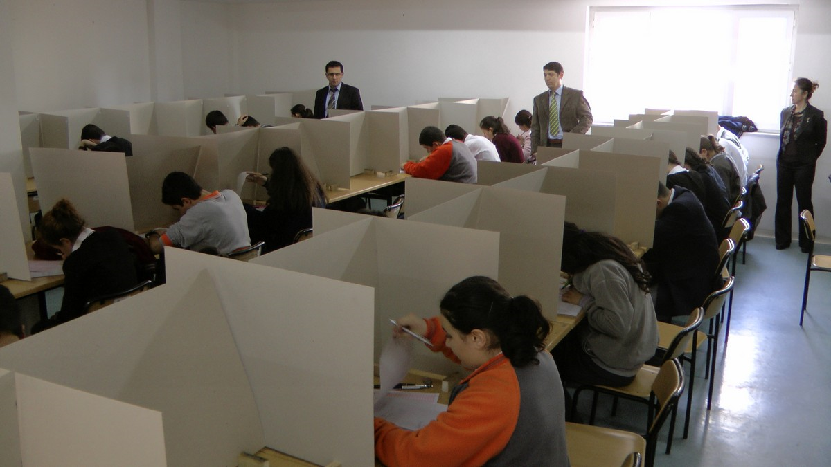 Öğrenciler Matematik Beceri Yarışmasında Terledi