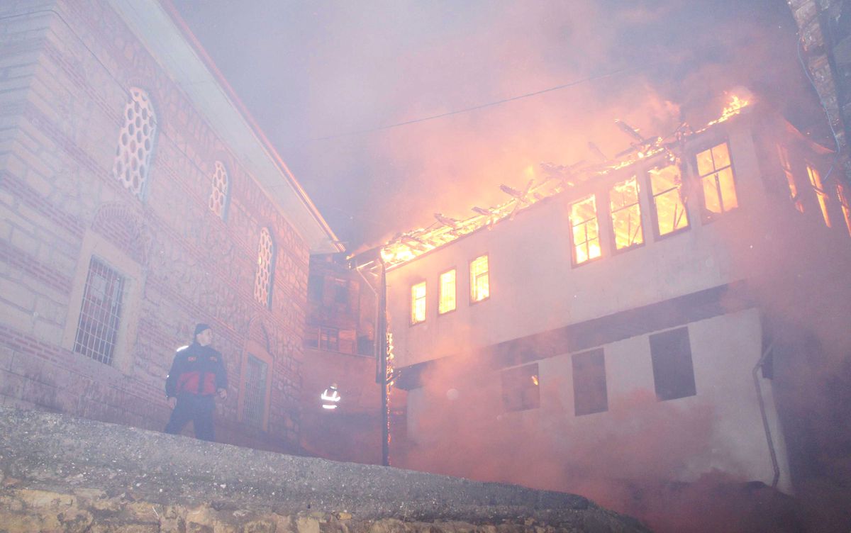 (Özel Haber) Kastamonu\'da Yangın