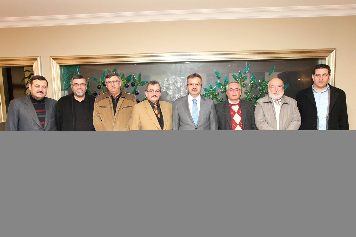 Soylukent Yöneticilerinden Başkan Köşker\'e Teşekkür Ziyareti