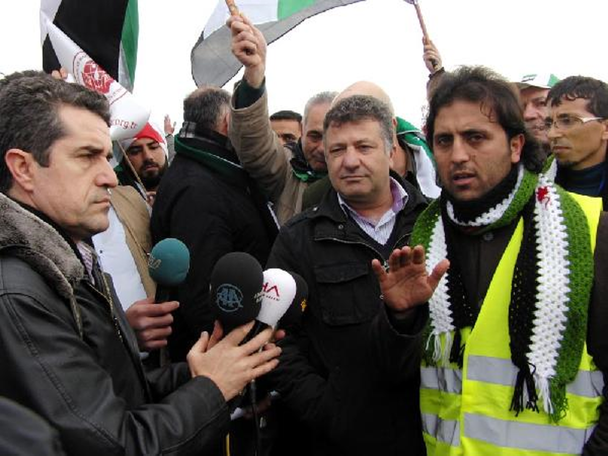 Suriyeli Gençlerin \'Özgürlük Kafilesi\' Kilis\'te (2)