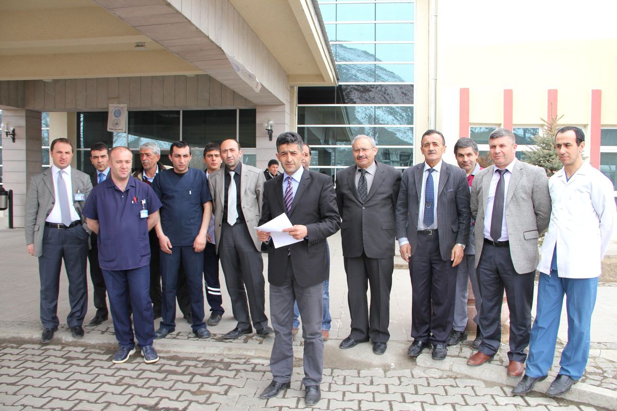 Türk Sağlık Sen Oltu İlçe Temsilcisi Metehan Kaya