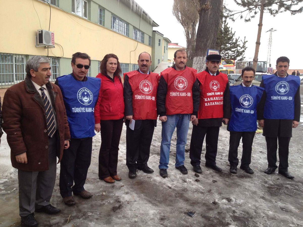 Türk Sağlıksen Ardahan Şube Başkanı Sancar;