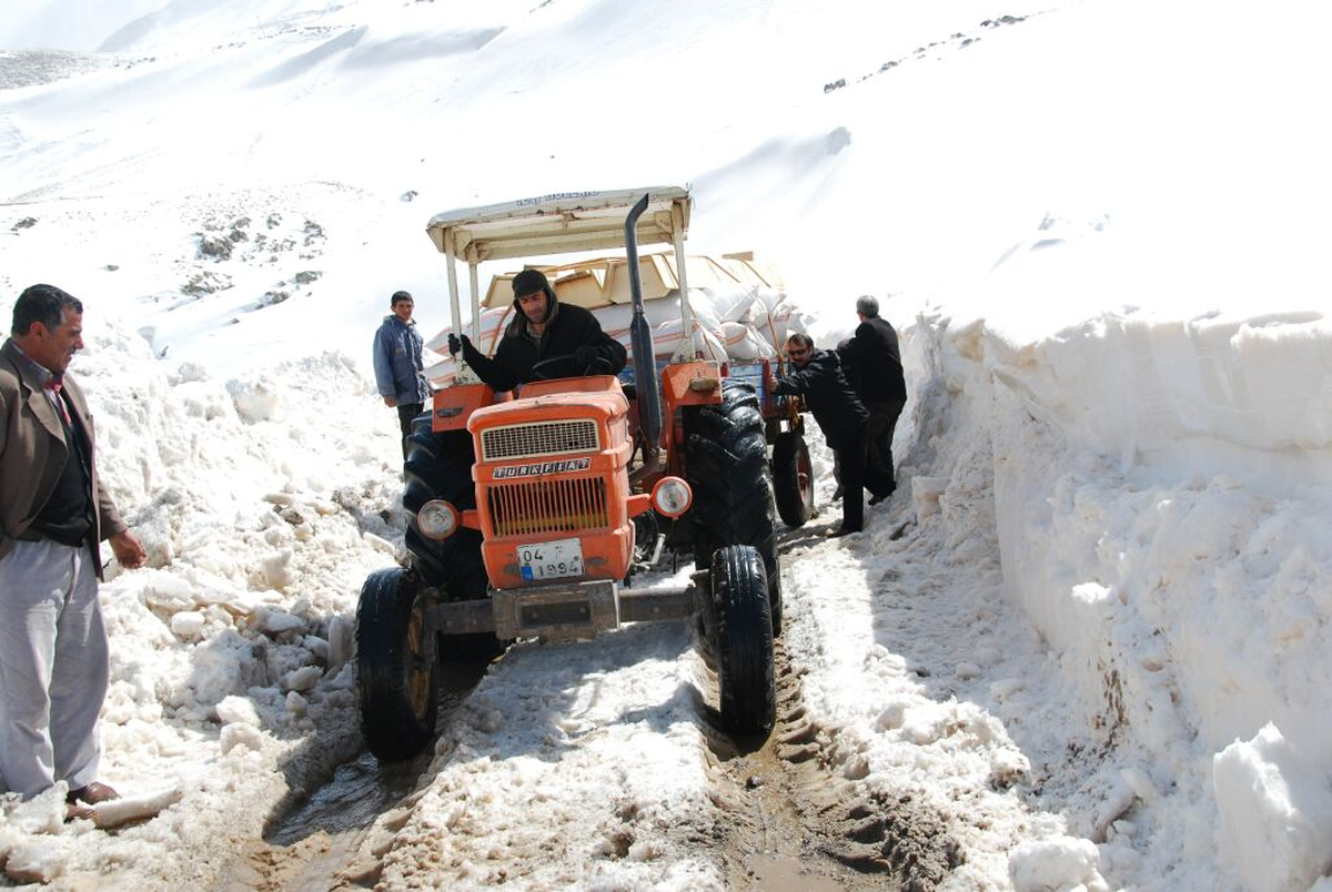 Yol Açma Çalışmalarında Çığ Tehlikesi
