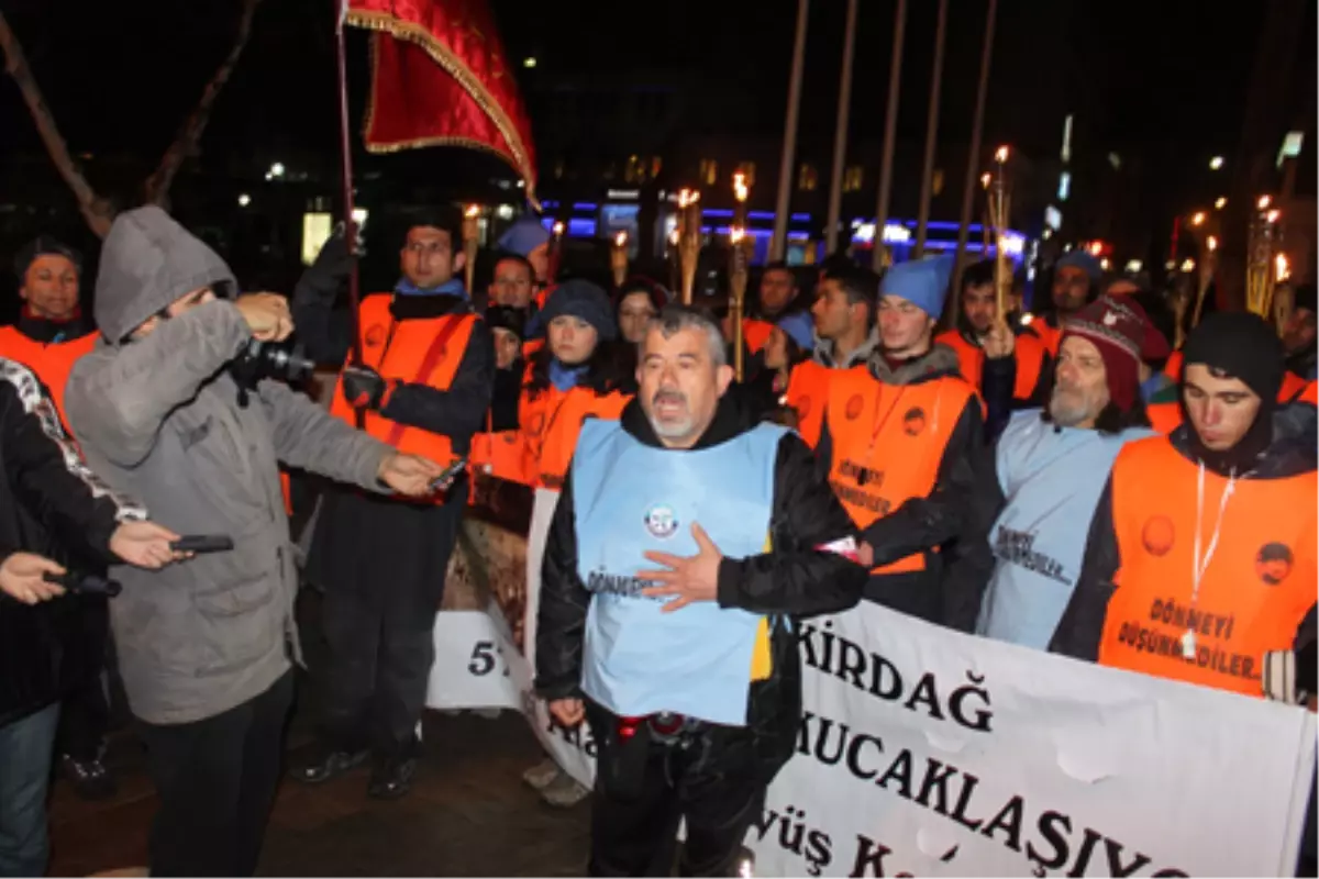 57. Alay Yürüyüş Konvoyu Keşan'da