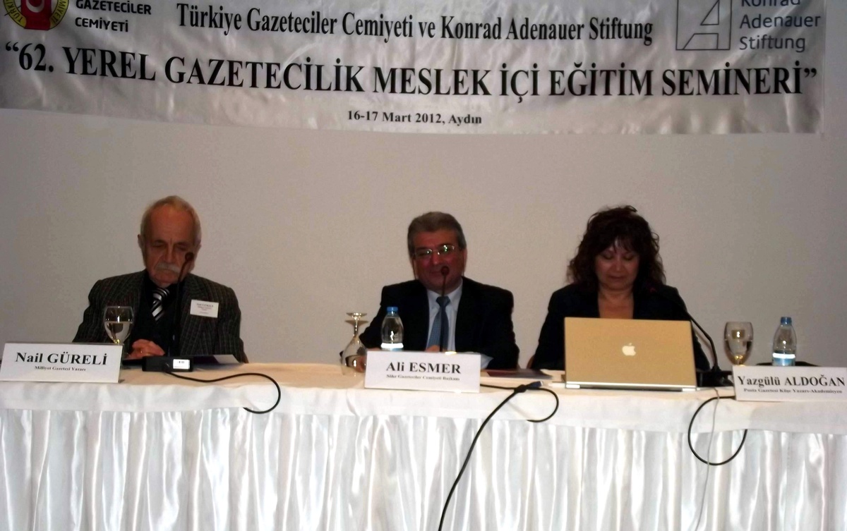 62. Yerel Gazetecilik Meslek İçi Eğitim Semineri Aydın\'da Başladı
