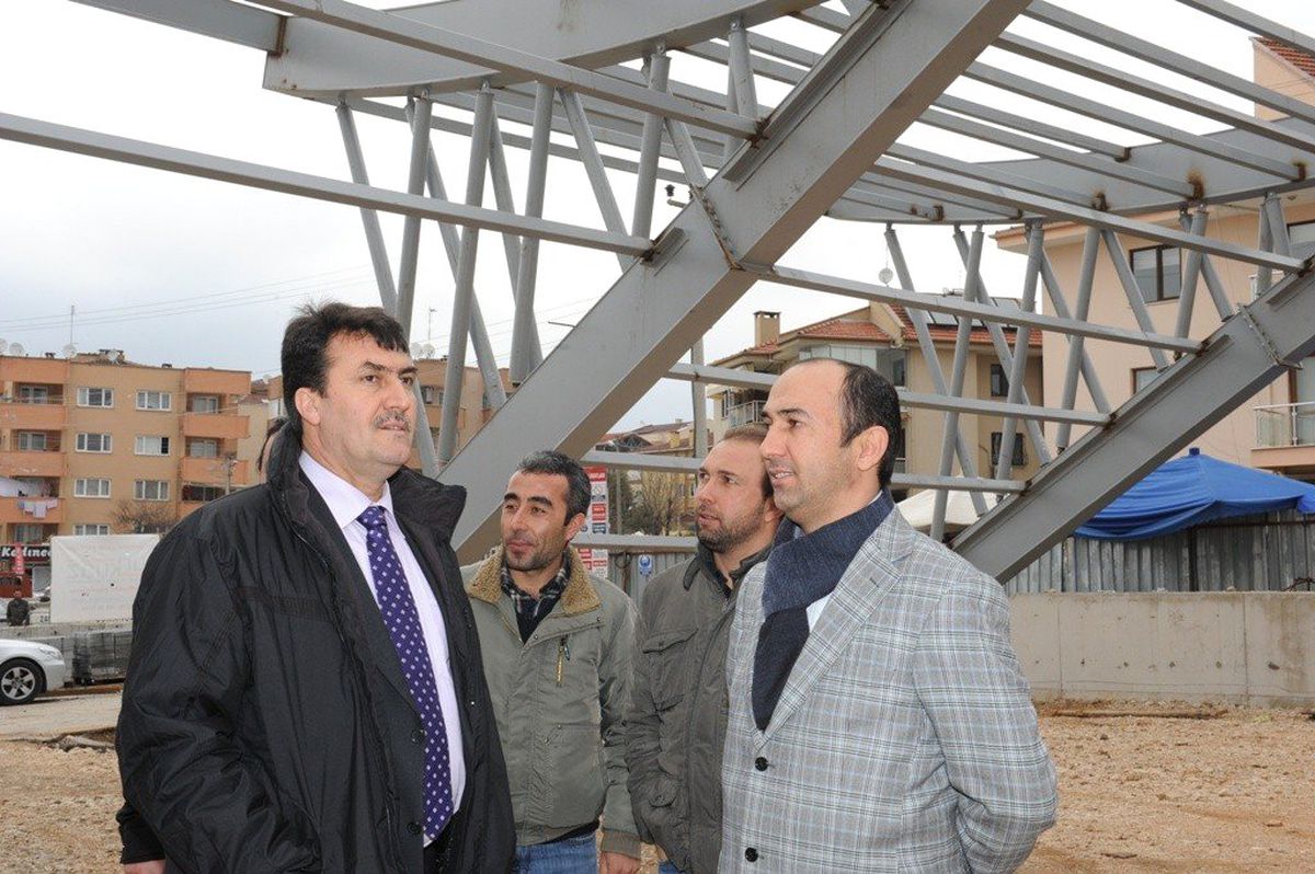 Akpınar Pazar Alanı Açılış İçin Gün Sayıyor