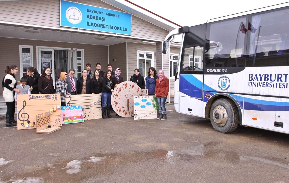 Bayburt Üniversitesi, Minik Öğrencilerin Yüzünü Güldürdü