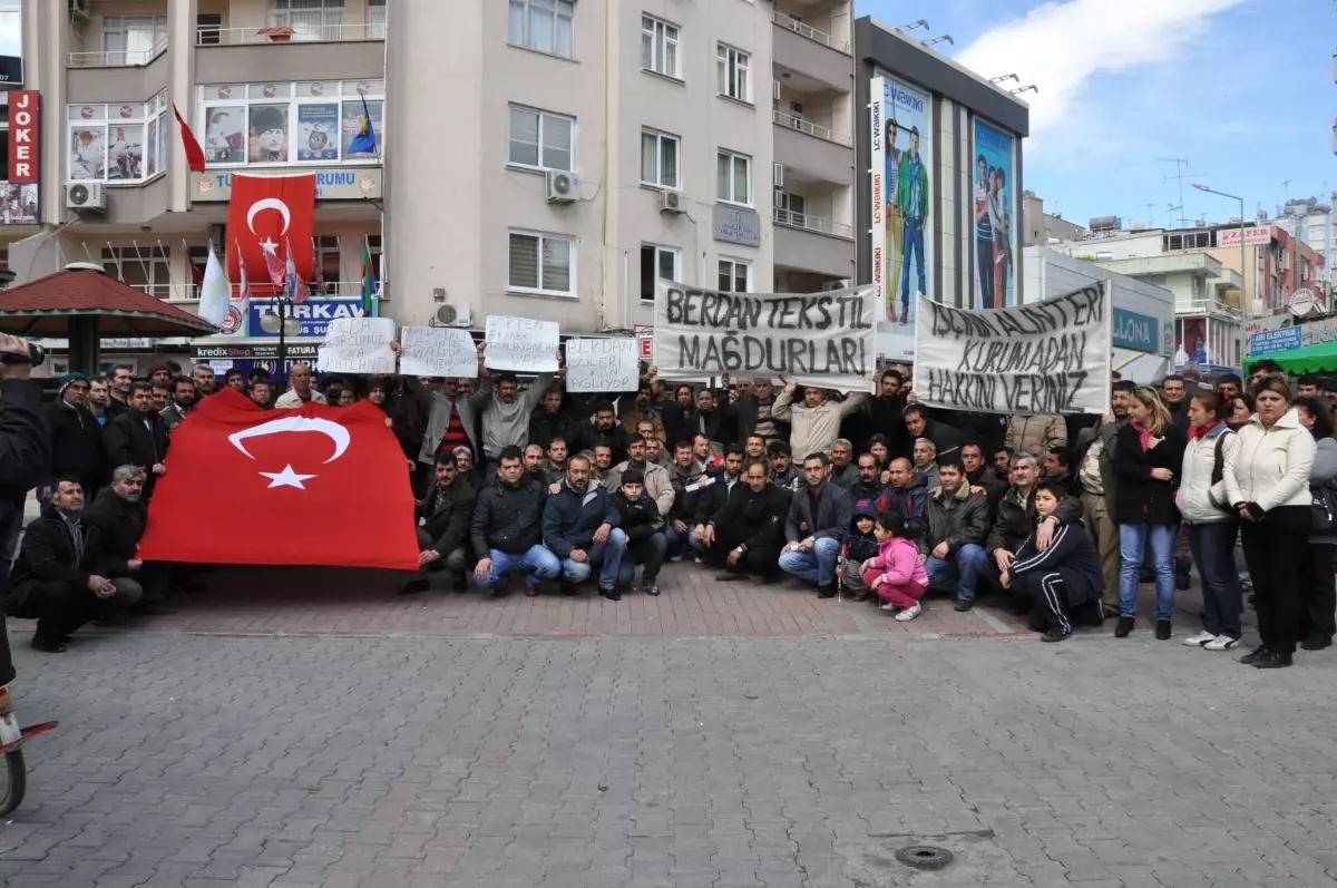 Berdan İşçilerinden Yürüyüş Eylemi