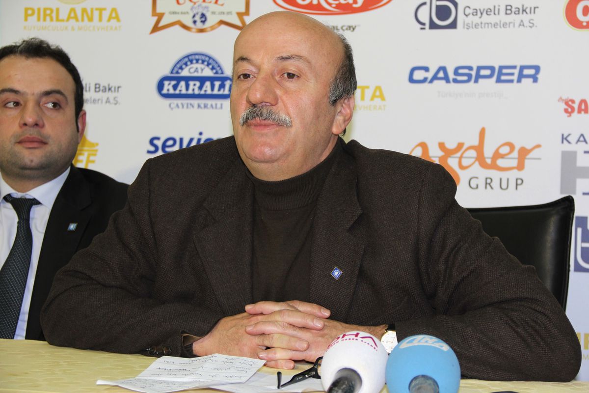 Has Parti Genel Başkan Yardımcısı Mehmet Bekaroğlu Rize'de