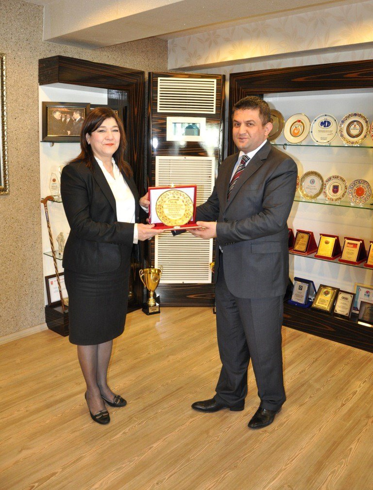 KKTC Çalışma ve Sosyal Güvenlik Bakanı Ünverdi\'den Ziyaret