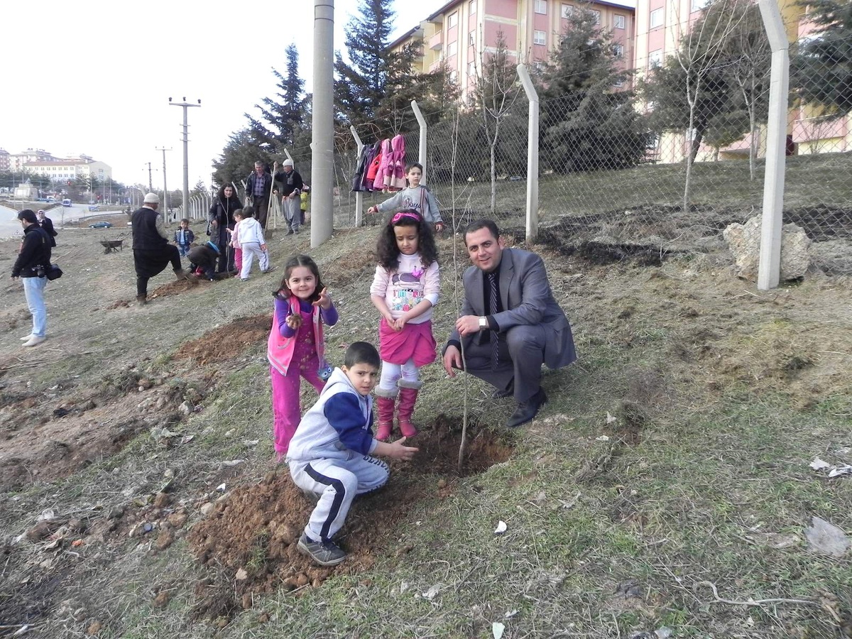 Okul Öncesi Ağaçlandırma Şenliği Düzenlendi
