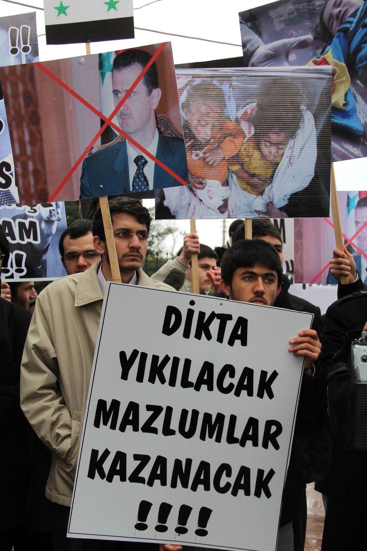Samsun\'da Suriye Protestosu