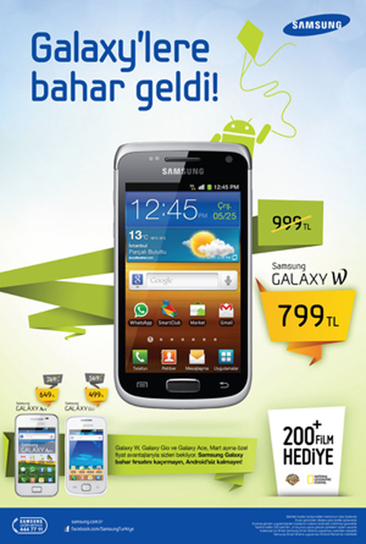 Samsung Galaxy'lerde Bahar İndirimi!