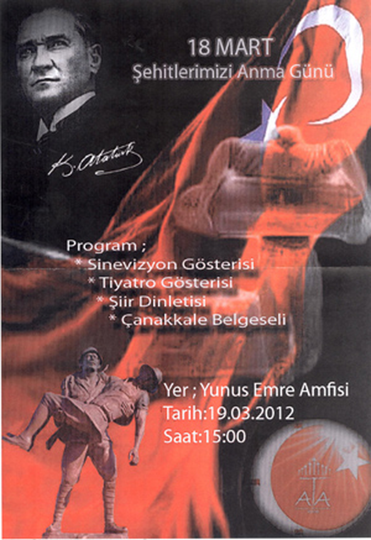 "18 Mart Şehitlerimizi Anma Günü"