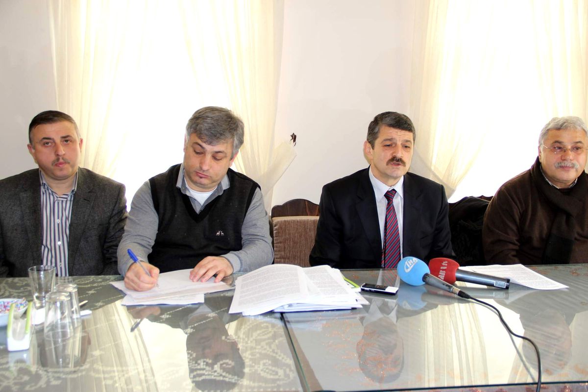 Bartın Platformu Basın Toplaptısı Düzenledi