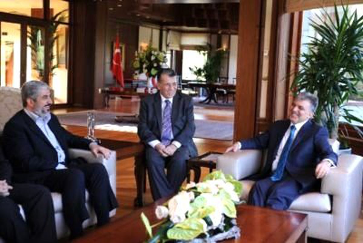 Cumhurbaşkanı Gül, Halid Meşal ile Görüştü